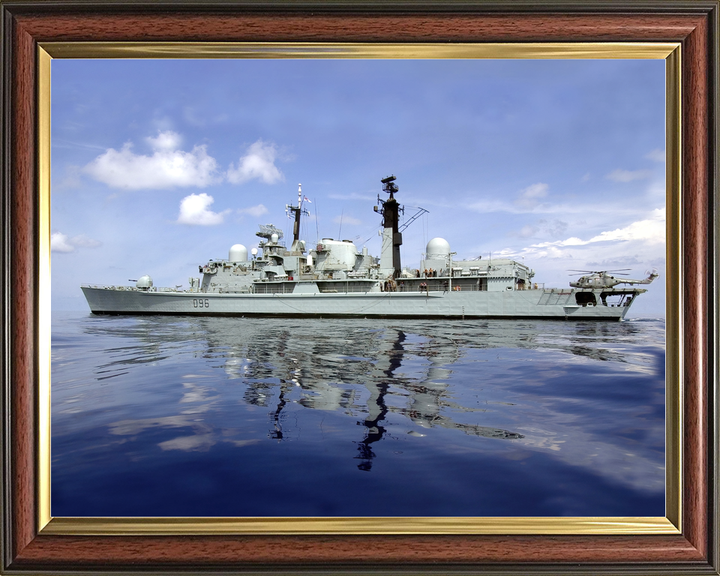 HMS Gloucester (D96) Royal Navy Type 42 Destroyer Port side Reflections Photo Print Wall Art Decor - Posters, Prints, & Visual Artwork - by Hampshire Prints (image 9 of 9)