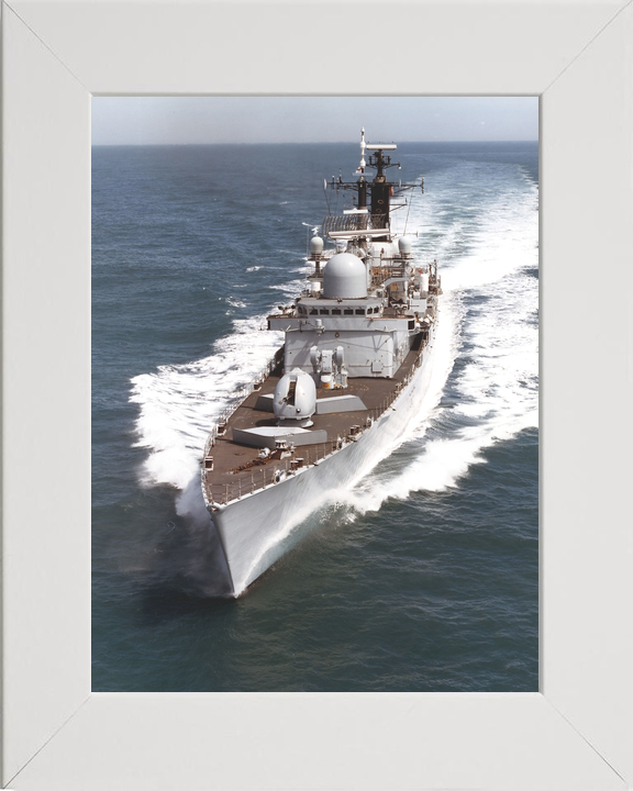 HMS Gloucester (D96) Royal Navy Type 42 Destroyer High Port Bow View Photo Print Wall Art Decor - Posters, Prints, & Visual Artwork - by Hampshire Prints (image 5 of 9)