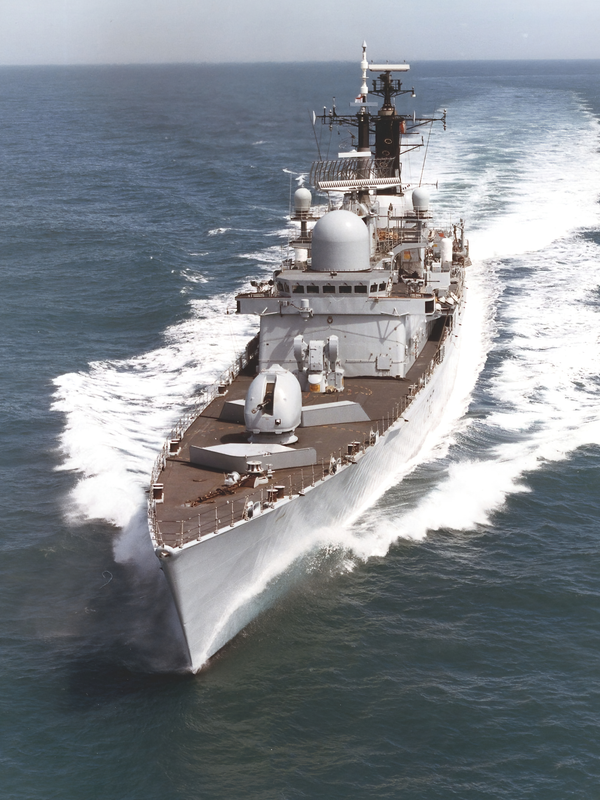 HMS Gloucester D96 Type 42 Destroyer March 1997