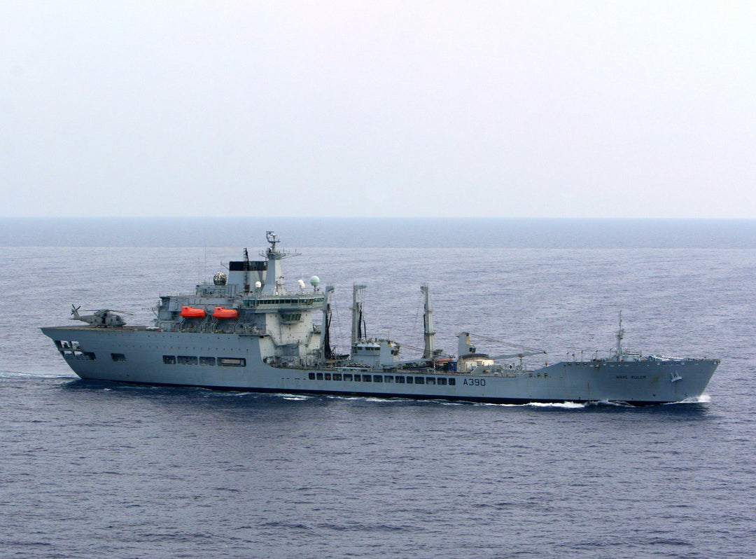 RFA Wave Ruler A390 | Photo Print | Framed Print | Wave class | Fleet Tanker | Royal Fleet Auxiliary Hampshire Prints