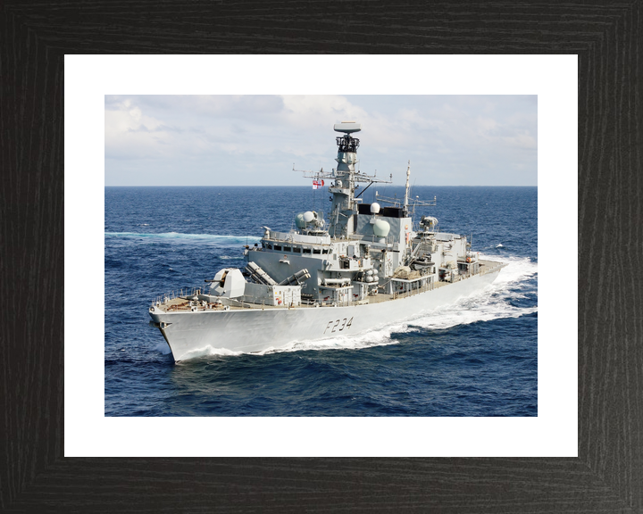 HMS Iron Duke F234 Type 23 Frigate July 2014 Starboard Turn Photo Print - Posters, Prints, & Visual Artwork - by Hampshire Prints (image 2 of 9)