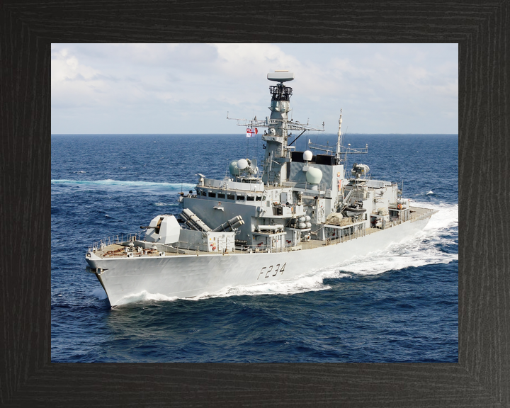 HMS Iron Duke F234 Type 23 Frigate July 2014 Starboard Turn Photo Print - Posters, Prints, & Visual Artwork - by Hampshire Prints (image 3 of 9)