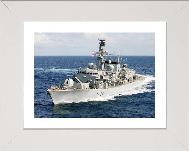 HMS Iron Duke F234 Type 23 Frigate July 2014 Starboard Turn Photo Print - Posters, Prints, & Visual Artwork - by Hampshire Prints (image 4 of 9)