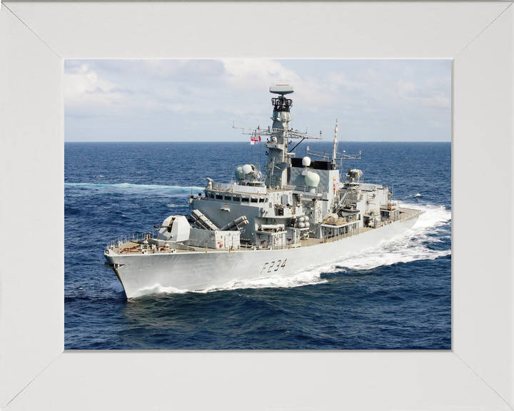 HMS Iron Duke F234 Type 23 Frigate July 2014 Starboard Turn Photo Print - Posters, Prints, & Visual Artwork - by Hampshire Prints (image 5 of 9)