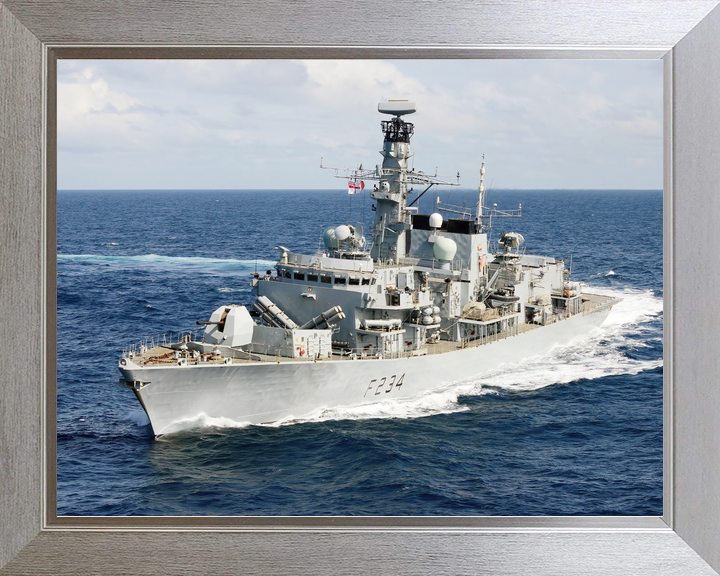 HMS Iron Duke F234 Type 23 Frigate July 2014 Starboard Turn Photo Print - Posters, Prints, & Visual Artwork - by Hampshire Prints (image 7 of 9)