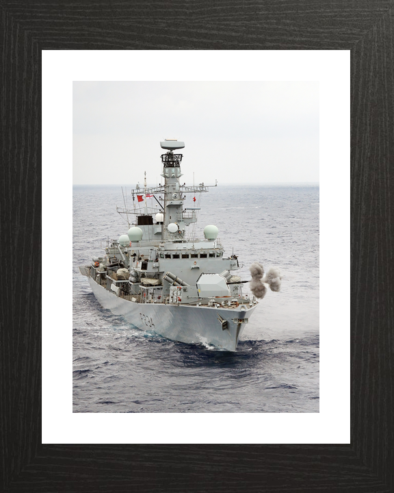 HMS Iron Duke F234 Type 23 Frigate June 2014 Firing 4.5 Inch Gun Photo Print - Posters, Prints, & Visual Artwork - by Hampshire Prints (image 2 of 9)