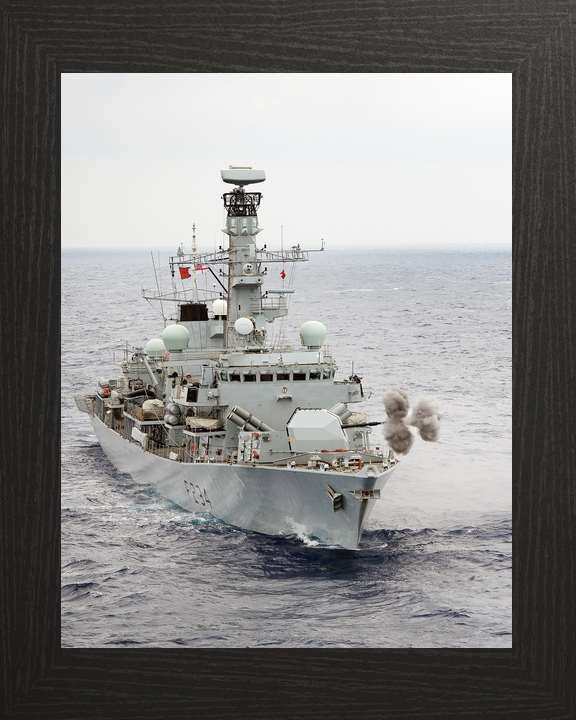 HMS Iron Duke F234 Type 23 Frigate June 2014 Firing 4.5 Inch Gun Photo Print - Posters, Prints, & Visual Artwork - by Hampshire Prints (image 3 of 9)