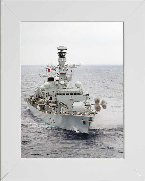 HMS Iron Duke F234 Type 23 Frigate June 2014 Firing 4.5 Inch Gun Photo Print - Posters, Prints, & Visual Artwork - by Hampshire Prints (image 5 of 9)