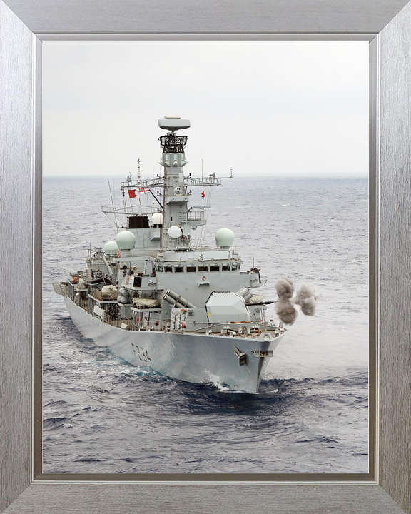 HMS Iron Duke F234 Type 23 Frigate June 2014 Firing 4.5 Inch Gun Photo Print - Posters, Prints, & Visual Artwork - by Hampshire Prints (image 7 of 9)
