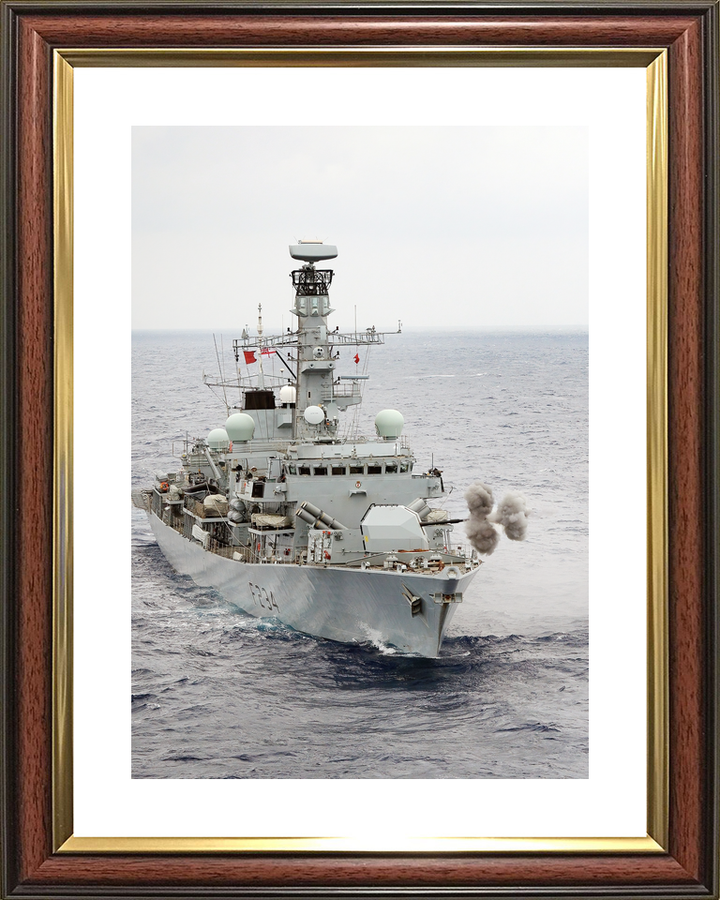 HMS Iron Duke F234 Type 23 Frigate June 2014 Firing 4.5 Inch Gun Photo Print - Posters, Prints, & Visual Artwork - by Hampshire Prints (image 8 of 9)