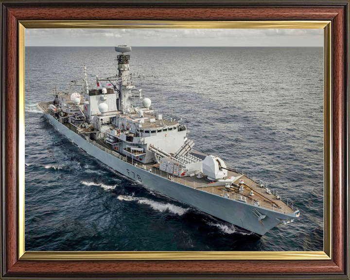 HMS Kent F78 Type 23 Frigate 5 May 2021 Starboard Bow View Photo Print - Posters, Prints, & Visual Artwork - by Hampshire Prints (image 9 of 9)
