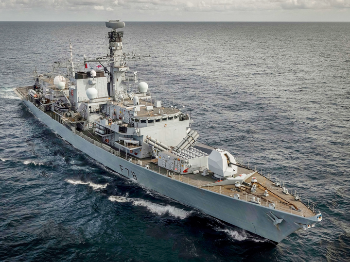 HMS Kent F78 Type 23 Frigate 5 May 2021 Starboard Bow View Photo Print - Posters, Prints, & Visual Artwork - by Hampshire Prints (image 1 of 9)
