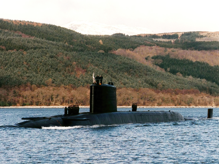 HMS Revenge S27 Resolution Class Submarine