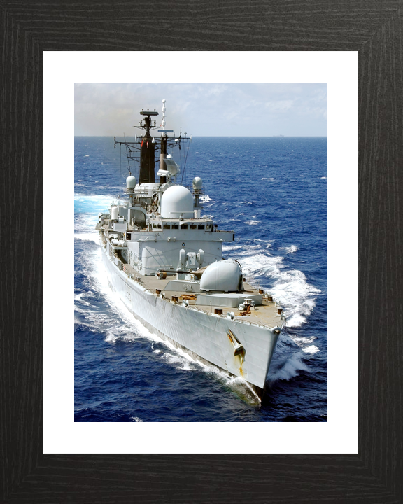 HMS Manchester D95 Type 42 Destroyer November 2003 High Starboard Bow View Photo Print - Posters, Prints, & Visual Artwork - by Hampshire Prints (image 2 of 9)