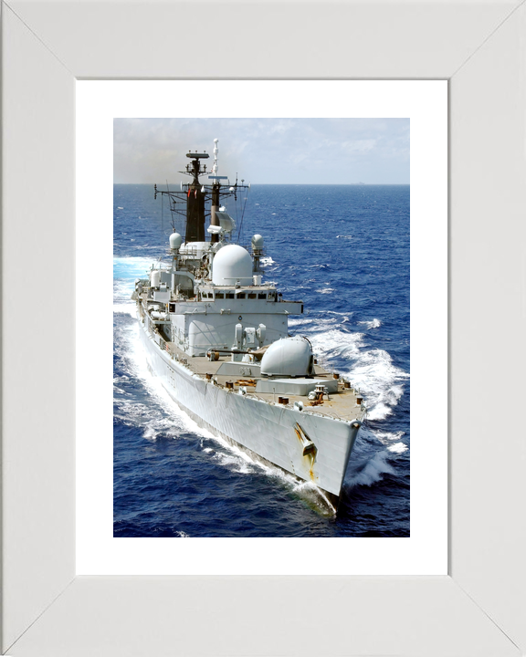 HMS Manchester D95 Type 42 Destroyer November 2003 High Starboard Bow View Photo Print - Posters, Prints, & Visual Artwork - by Hampshire Prints (image 4 of 9)
