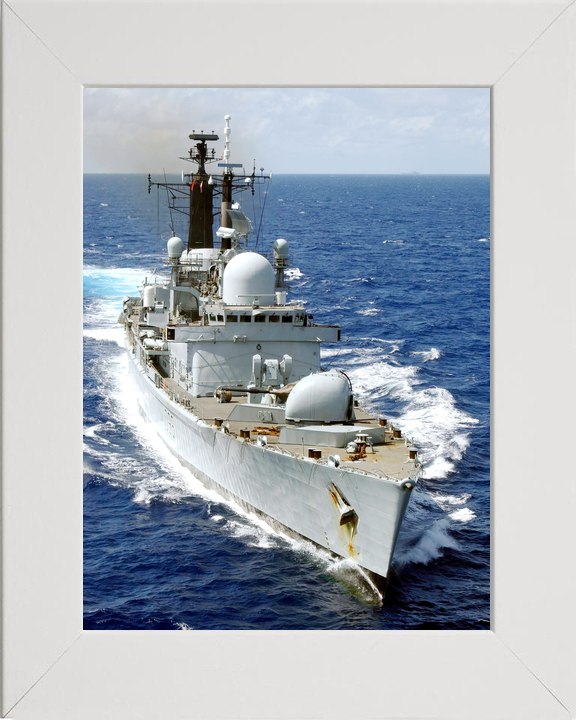 HMS Manchester D95 Type 42 Destroyer November 2003 High Starboard Bow View Photo Print - Posters, Prints, & Visual Artwork - by Hampshire Prints (image 5 of 9)