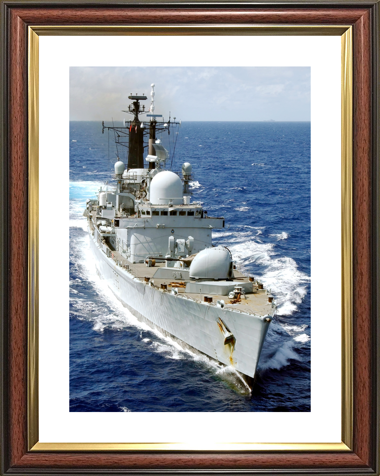 HMS Manchester D95 Type 42 Destroyer November 2003 High Starboard Bow View Photo Print - Posters, Prints, & Visual Artwork - by Hampshire Prints (image 8 of 9)