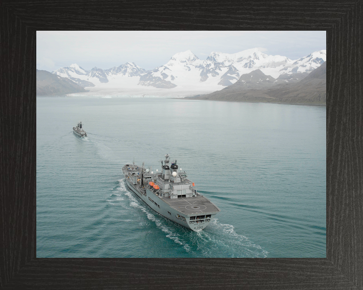 RFA Wave Ruler A390 Wave Class Tanker South Georgia Type 42 Destroyer Photo Print - Posters, Prints, & Visual Artwork - by Hampshire Prints (image 3 of 9)