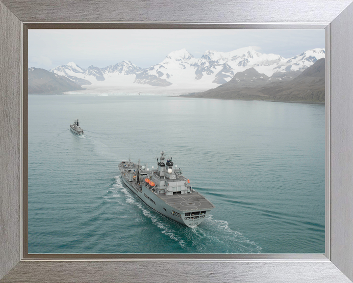RFA Wave Ruler A390 Wave Class Tanker South Georgia Type 42 Destroyer Photo Print - Posters, Prints, & Visual Artwork - by Hampshire Prints (image 7 of 9)