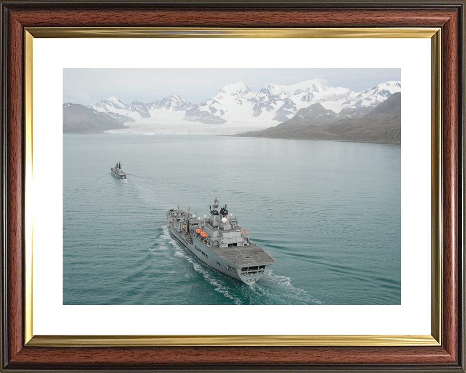 RFA Wave Ruler A390 Wave Class Tanker South Georgia Type 42 Destroyer Photo Print - Posters, Prints, & Visual Artwork - by Hampshire Prints (image 8 of 9)