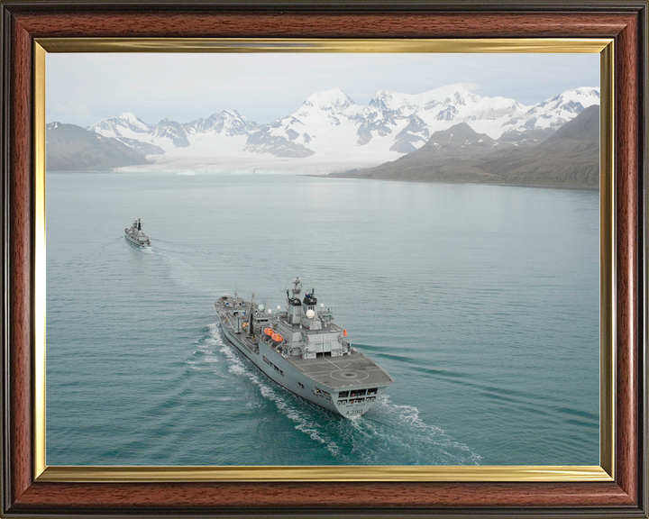 RFA Wave Ruler A390 Wave Class Tanker South Georgia Type 42 Destroyer Photo Print - Posters, Prints, & Visual Artwork - by Hampshire Prints (image 9 of 9)