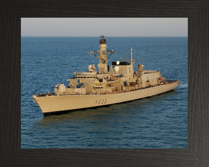 HMS Marlborough F233 Type 23 Frigate February 2005 High Port Bow View Photo Print - Posters, Prints, & Visual Artwork - by Hampshire Prints (image 3 of 9)
