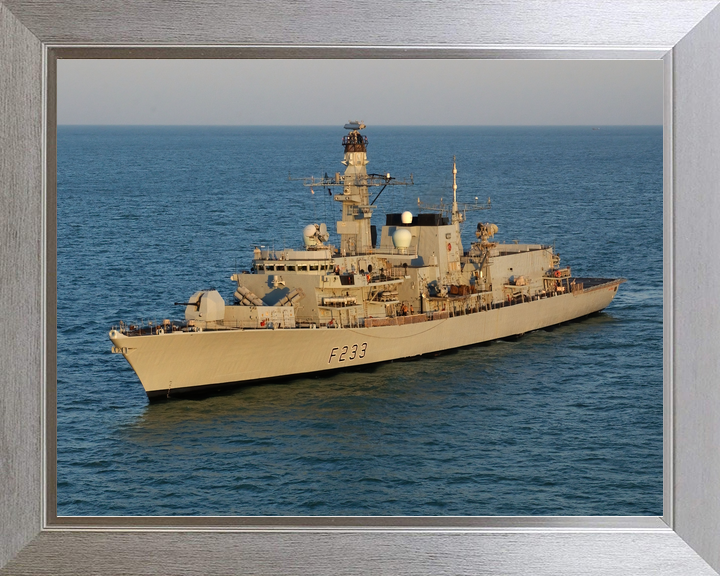 HMS Marlborough F233 Type 23 Frigate February 2005 High Port Bow View Photo Print - Posters, Prints, & Visual Artwork - by Hampshire Prints (image 7 of 9)