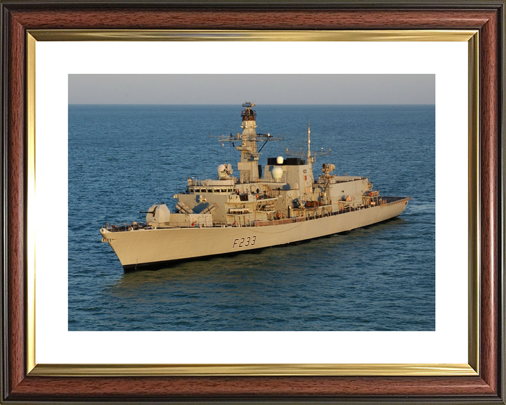 HMS Marlborough F233 Type 23 Frigate February 2005 High Port Bow View Photo Print - Posters, Prints, & Visual Artwork - by Hampshire Prints (image 8 of 9)