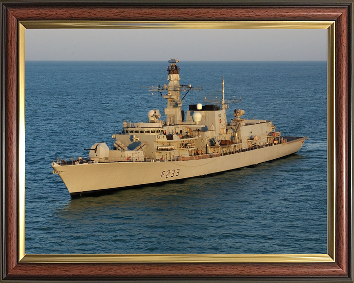 HMS Marlborough F233 Type 23 Frigate February 2005 High Port Bow View Photo Print - Posters, Prints, & Visual Artwork - by Hampshire Prints (image 9 of 9)