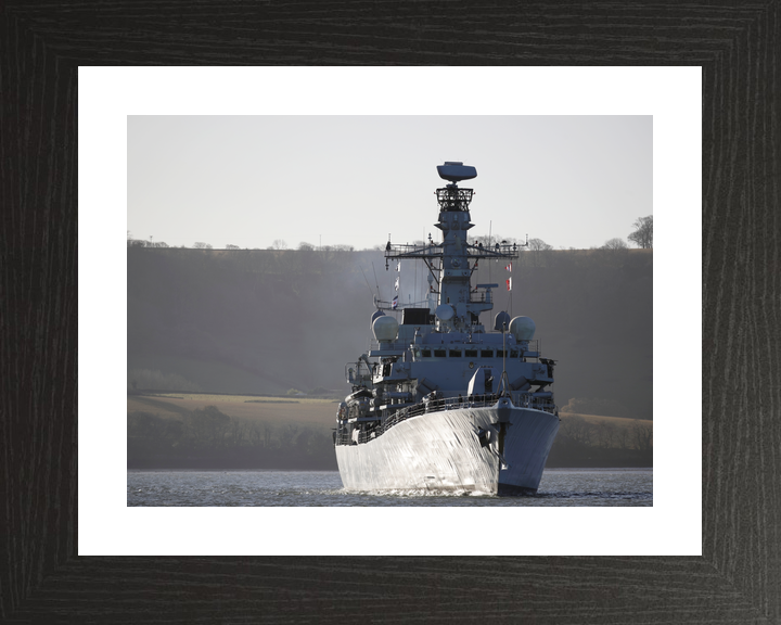 HMS Monmouth F235 Type 23 Frigate December 2017 Photo Print - Posters, Prints, & Visual Artwork - by Hampshire Prints (image 2 of 9)