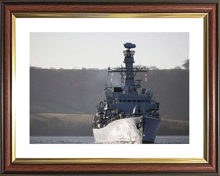 HMS Monmouth F235 Type 23 Frigate December 2017 Photo Print - Posters, Prints, & Visual Artwork - by Hampshire Prints (image 8 of 9)