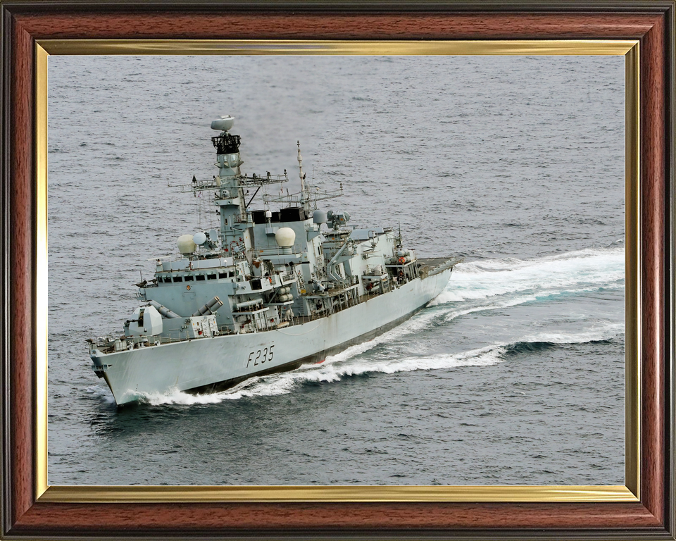 HMS Monmouth F235 Type 23 Frigate September 2017 Port Turn Photo Print - Posters, Prints, & Visual Artwork - by Hampshire Prints (image 9 of 9)