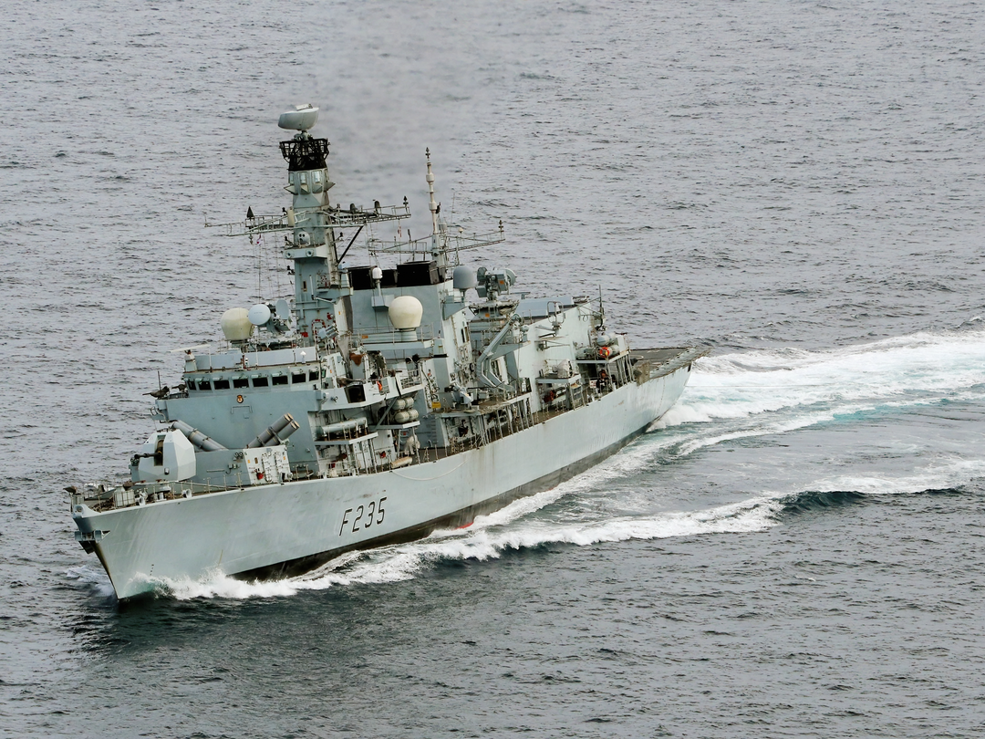 HMS Monmouth F235 Type 23 Frigate September 2017 Port Turn Photo Print - Posters, Prints, & Visual Artwork - by Hampshire Prints (image 1 of 9)