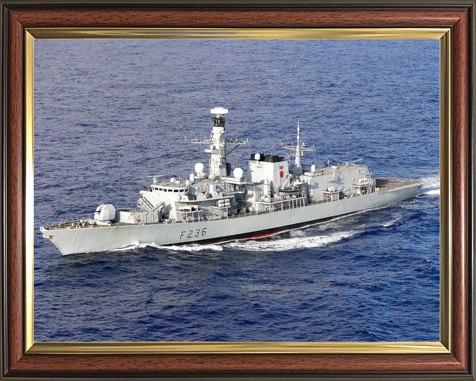 HMS Montrose F236 Type 23 Frigate November 2018 High Port Side View Photo Print - Posters, Prints, & Visual Artwork - by Hampshire Prints (image 9 of 9)