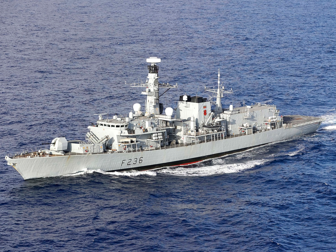 HMS Montrose F236 Type 23 Frigate November 2018 High Port Side View Photo Print - Posters, Prints, & Visual Artwork - by Hampshire Prints (image 1 of 9)