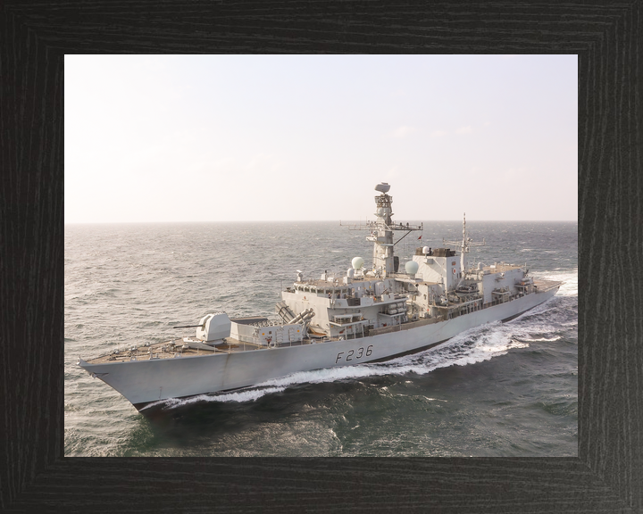 HMS Montrose F236 Type 23 Frigate January 2020 High Port Bow View Photo Print - Posters, Prints, & Visual Artwork - by Hampshire Prints (image 3 of 9)