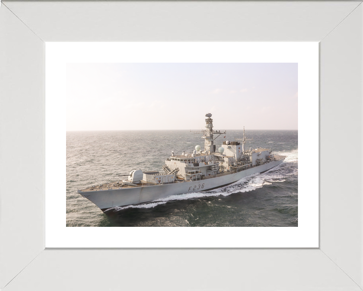 HMS Montrose F236 Type 23 Frigate January 2020 High Port Bow View Photo Print - Posters, Prints, & Visual Artwork - by Hampshire Prints (image 4 of 9)