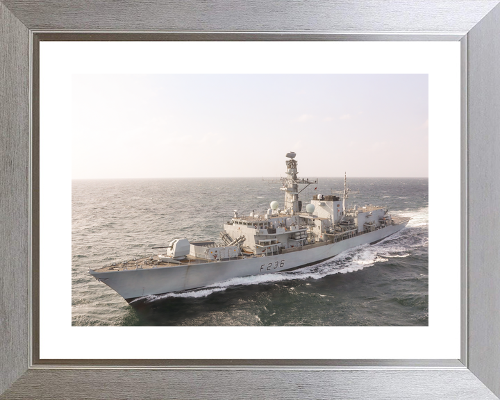 HMS Montrose F236 Type 23 Frigate January 2020 High Port Bow View Photo Print - Posters, Prints, & Visual Artwork - by Hampshire Prints (image 6 of 9)