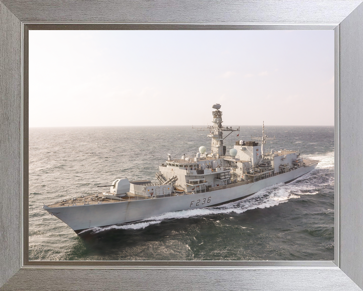 HMS Montrose F236 Type 23 Frigate January 2020 High Port Bow View Photo Print - Posters, Prints, & Visual Artwork - by Hampshire Prints (image 7 of 9)