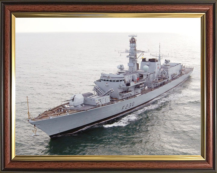 HMS Norfolk F230 Type 23 Frigate November 2004 High Port Bow View Photo Print - Posters, Prints, & Visual Artwork - by Hampshire Prints (image 9 of 9)