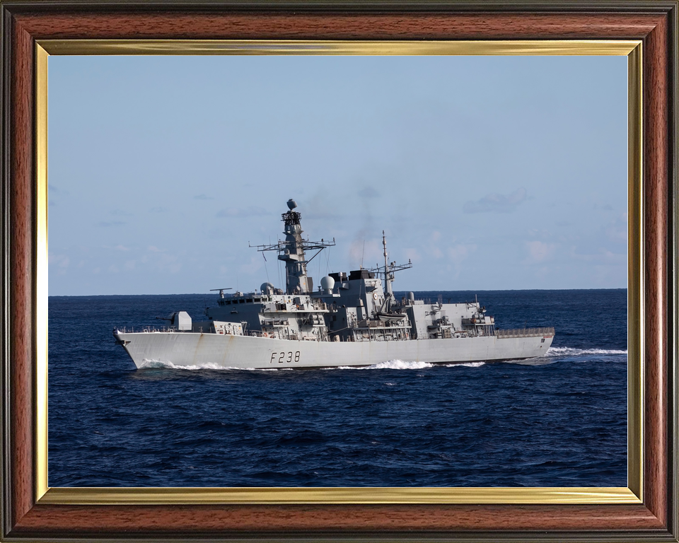 HMS Northumberland F238 Type 23 Frigate September 2019 Port Side View Photo Print - Posters, Prints, & Visual Artwork - by Hampshire Prints (image 9 of 9)