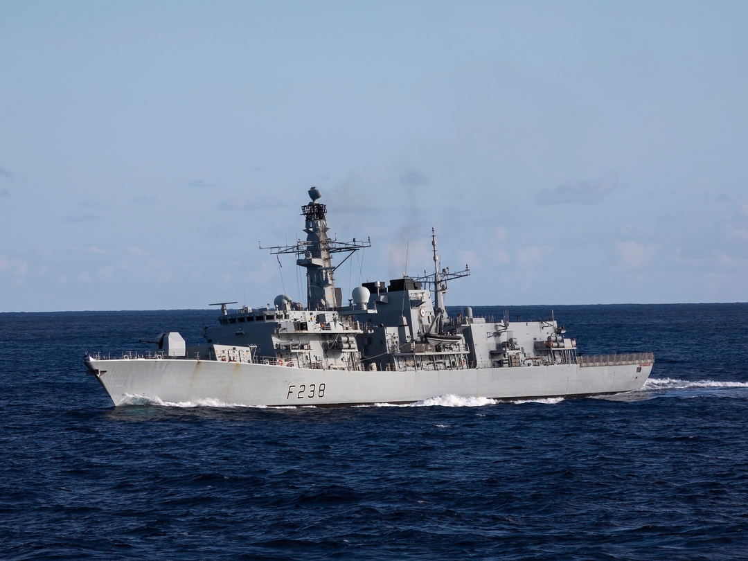 HMS Northumberland F238 Type 23 Frigate September 2019 Port Side View Photo Print - Posters, Prints, & Visual Artwork - by Hampshire Prints (image 1 of 9)