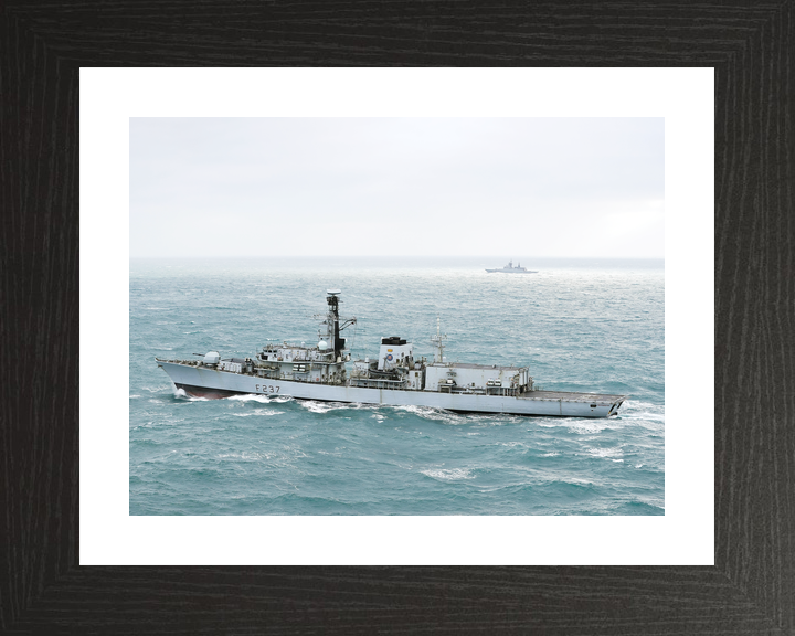 HMS Westminster F237 Type 23 Frigate January 2018 Port Side View