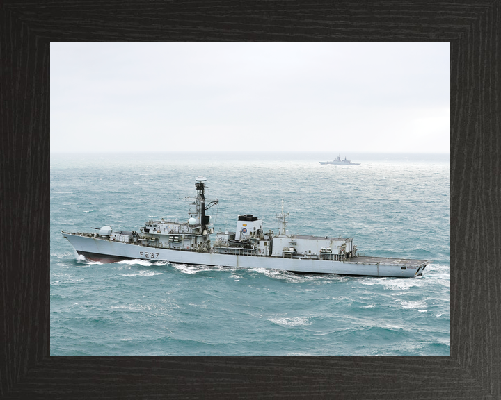 HMS Westminster F237 Type 23 Frigate January 2018 Port Side View