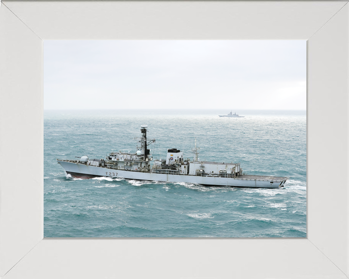 HMS Westminster F237 Type 23 Frigate January 2018 Port Side View