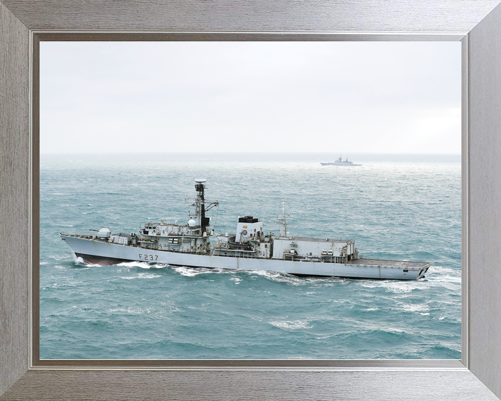 HMS Westminster F237 Type 23 Frigate January 2018 Port Side View