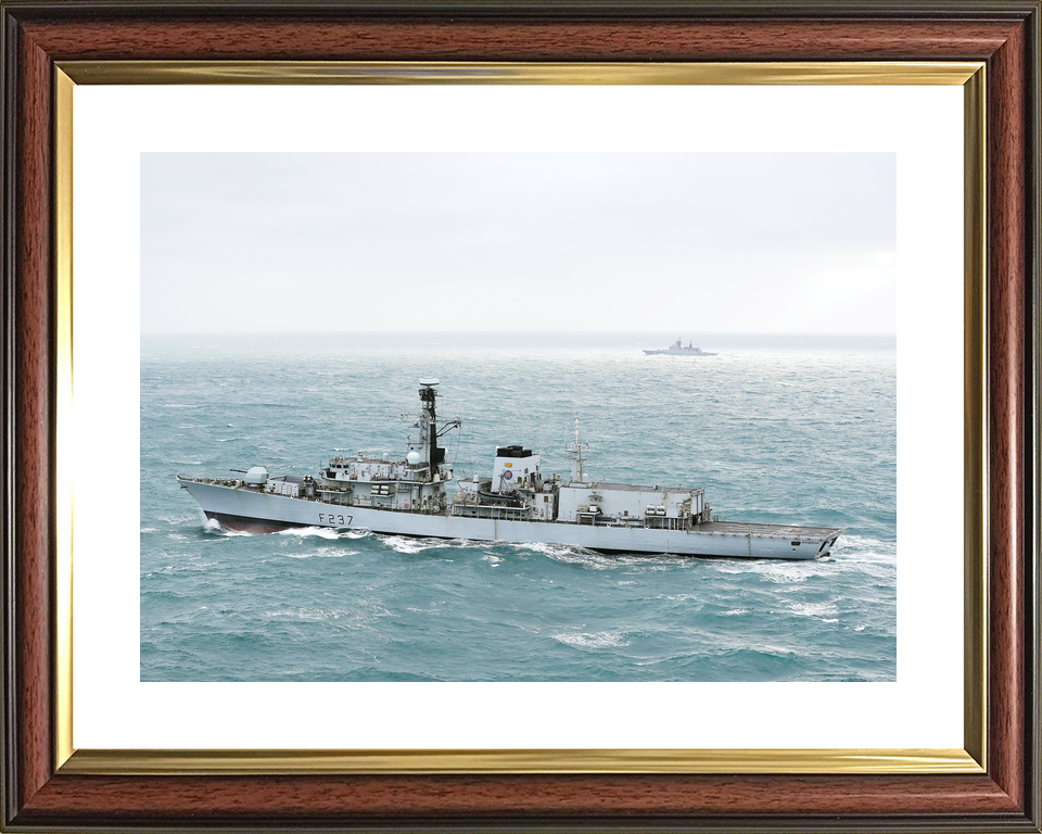HMS Westminster F237 Type 23 Frigate January 2018 Port Side View