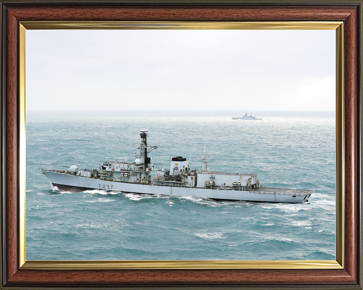 HMS Westminster F237 Type 23 Frigate January 2018 Port Side View