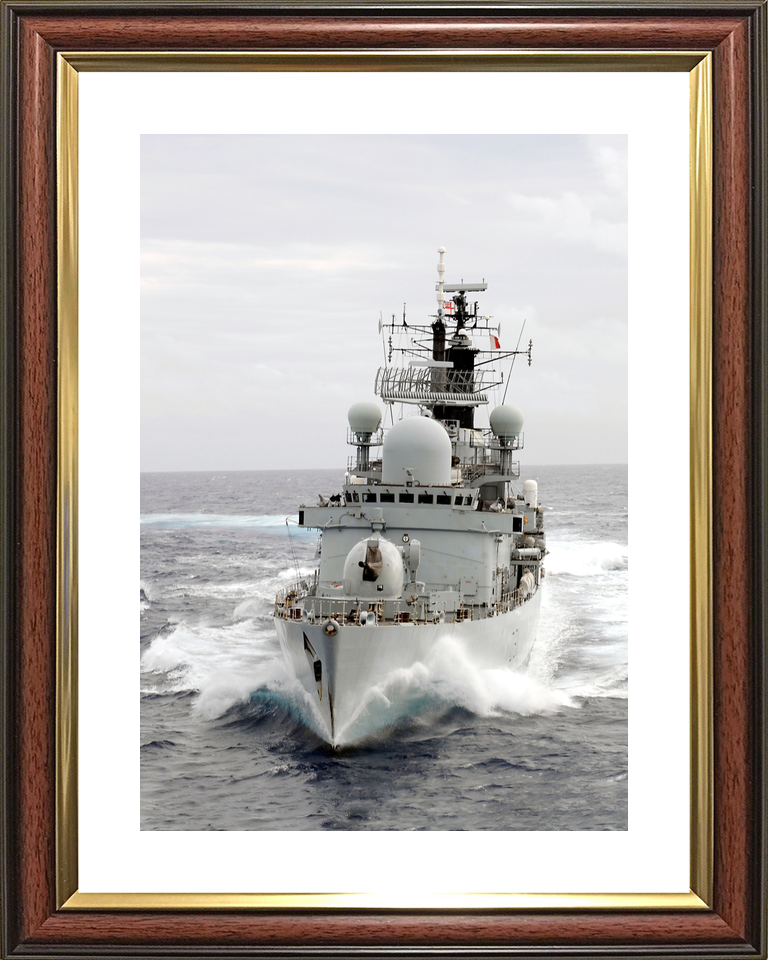 HMS Nottingham D91 Type 42 Destroyer March 2008 Starboard Turn Photo Print - Posters, Prints, & Visual Artwork - by Hampshire Prints (image 8 of 9)