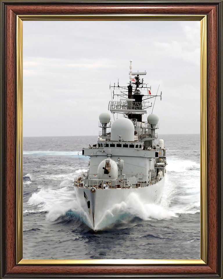 HMS Nottingham D91 Type 42 Destroyer March 2008 Starboard Turn Photo Print - Posters, Prints, & Visual Artwork - by Hampshire Prints (image 9 of 9)